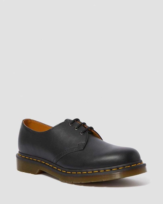 Men's Dr Martens 1461 Nappa Leather Oxford Shoes Black Nappa | 671NKYJGZ