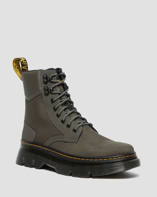 Men's Dr Martens Tarik Lace Up Boots Gunmetal | 613DHEBTJ