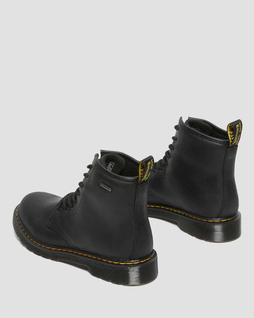 Kids' Dr Martens Youth 1460 Waterproof Leather Booties Black Republic Wp | 897TZSXNW