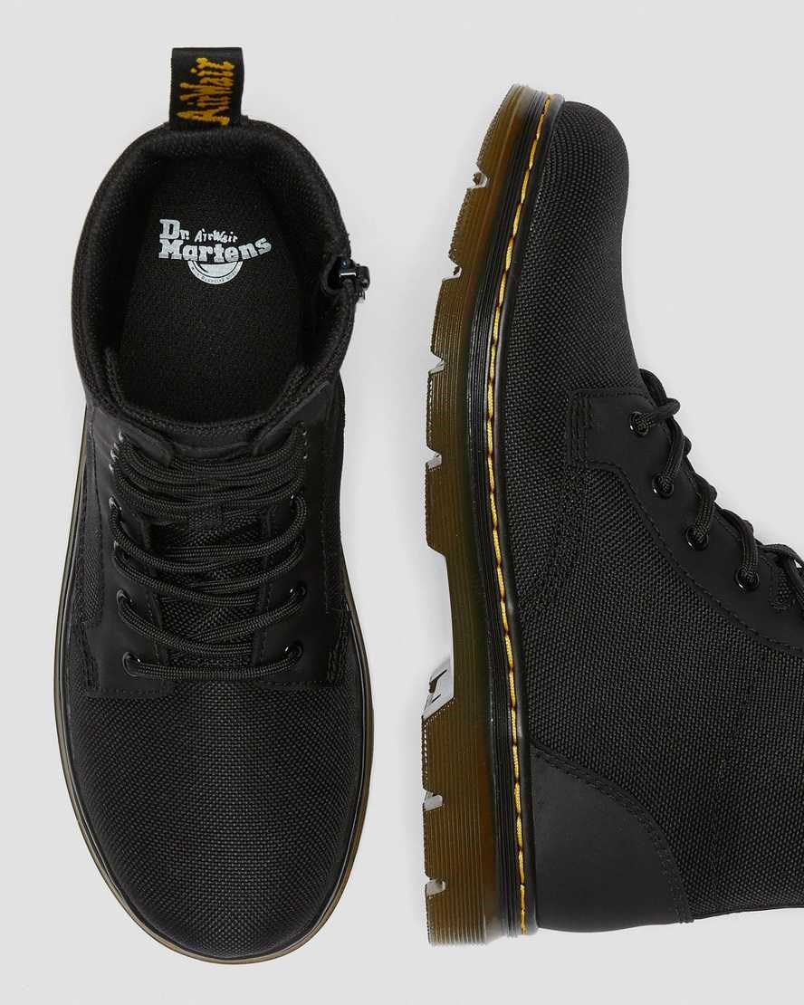 Kids' Dr Martens Youth Combs Extra Tough Poly Casual Boots Black Extra Tough Poly | 193VULGMT