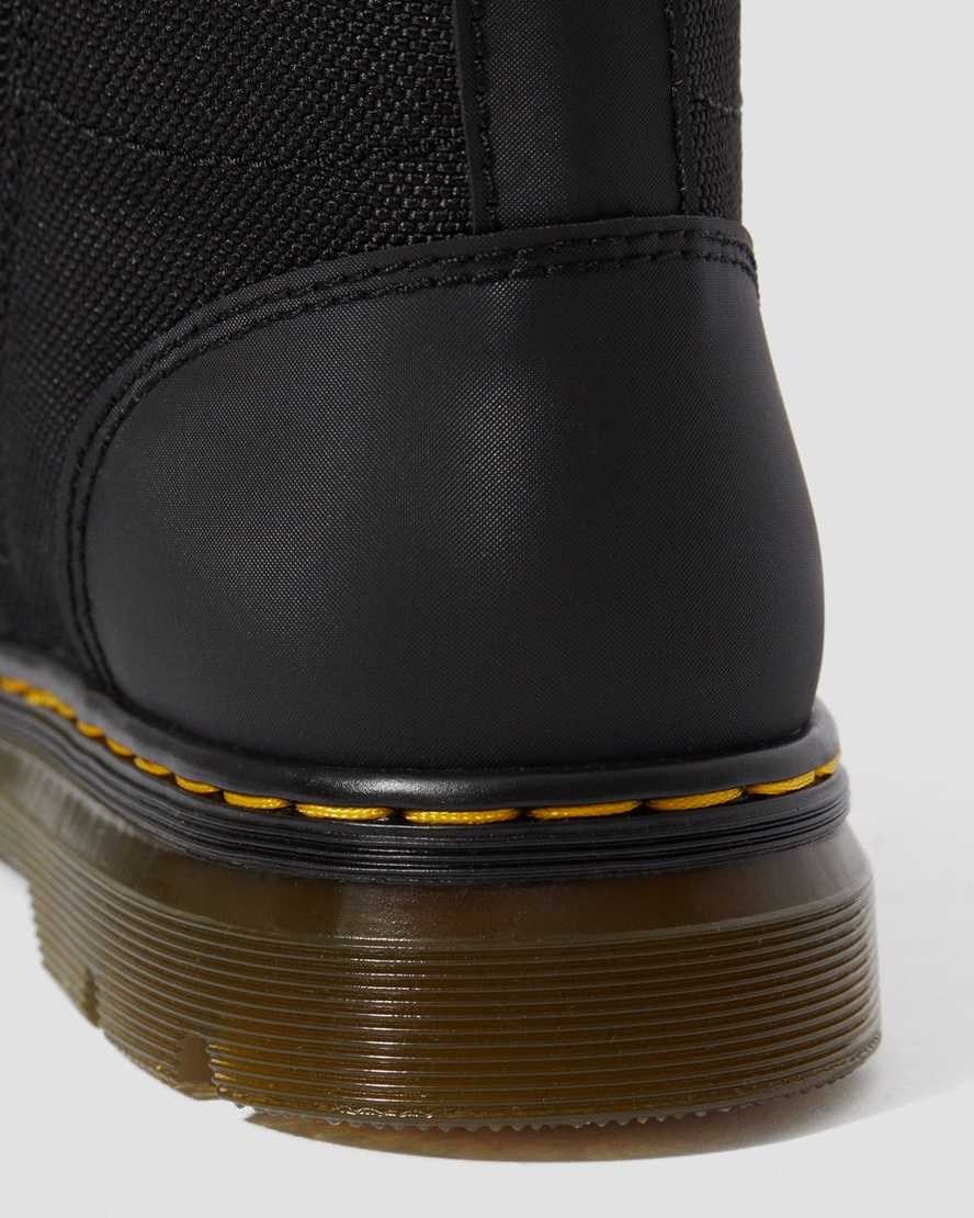 Kids' Dr Martens Youth Combs Extra Tough Poly Casual Boots Black Extra Tough Poly | 193VULGMT