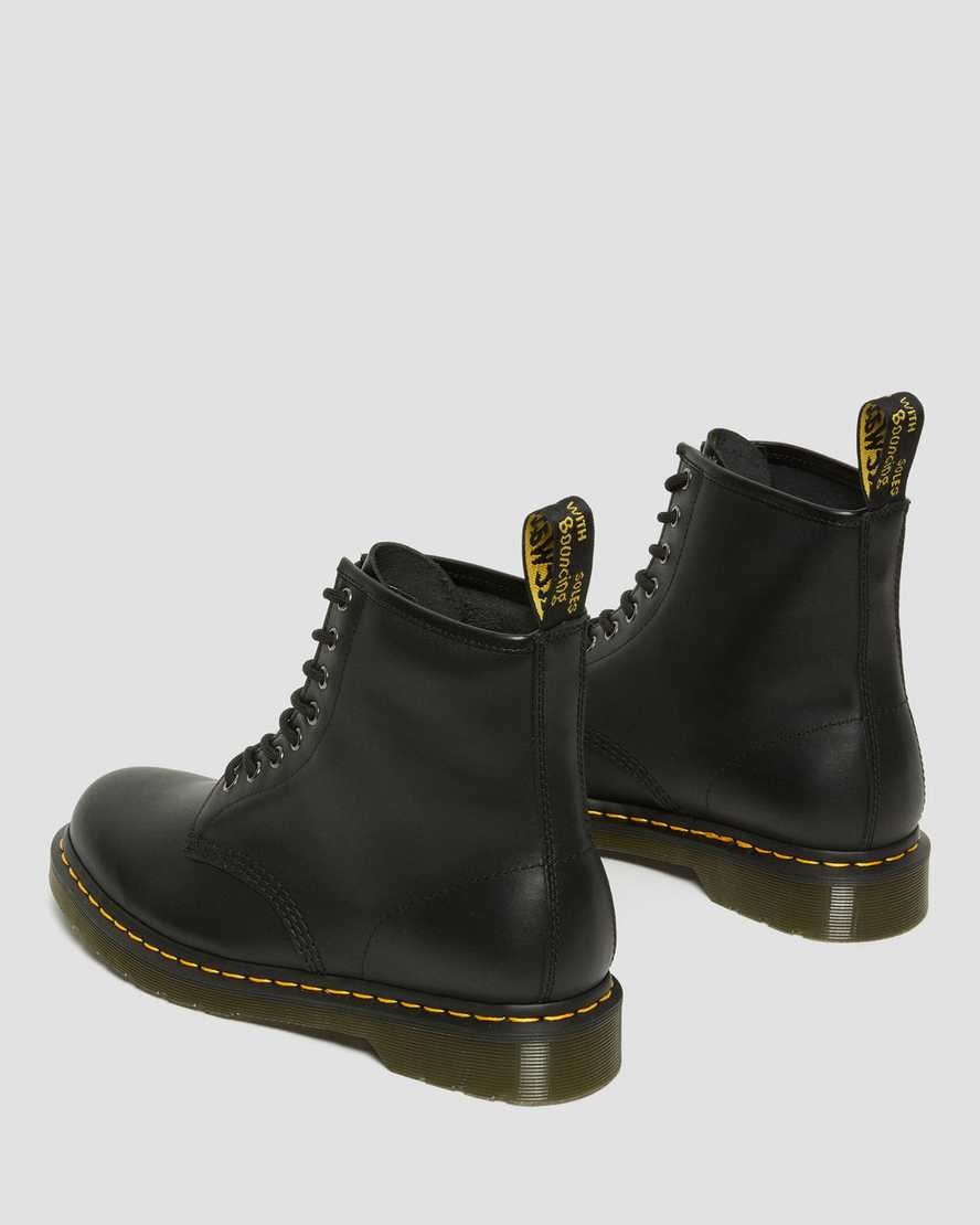 Men's Dr Martens 1460 Nappa Leather Ankle Boots Black Nappa | 042KXBQSI