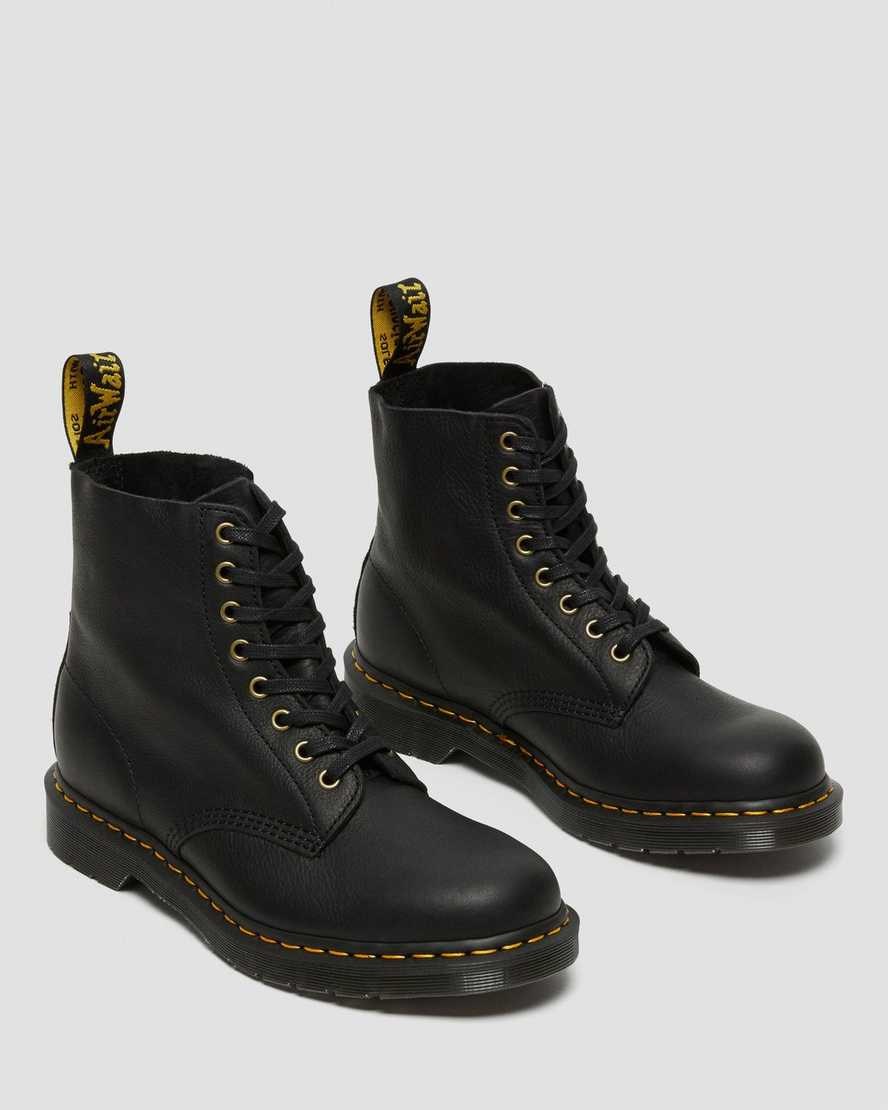 Men's Dr Martens 1460 Pascal Ambassador Leather Ankle Boots Black Ambassador | 283UGHCQP