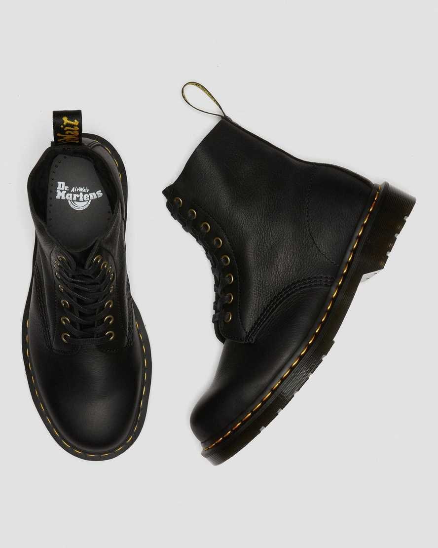 Men's Dr Martens 1460 Pascal Ambassador Leather Ankle Boots Black Ambassador | 283UGHCQP