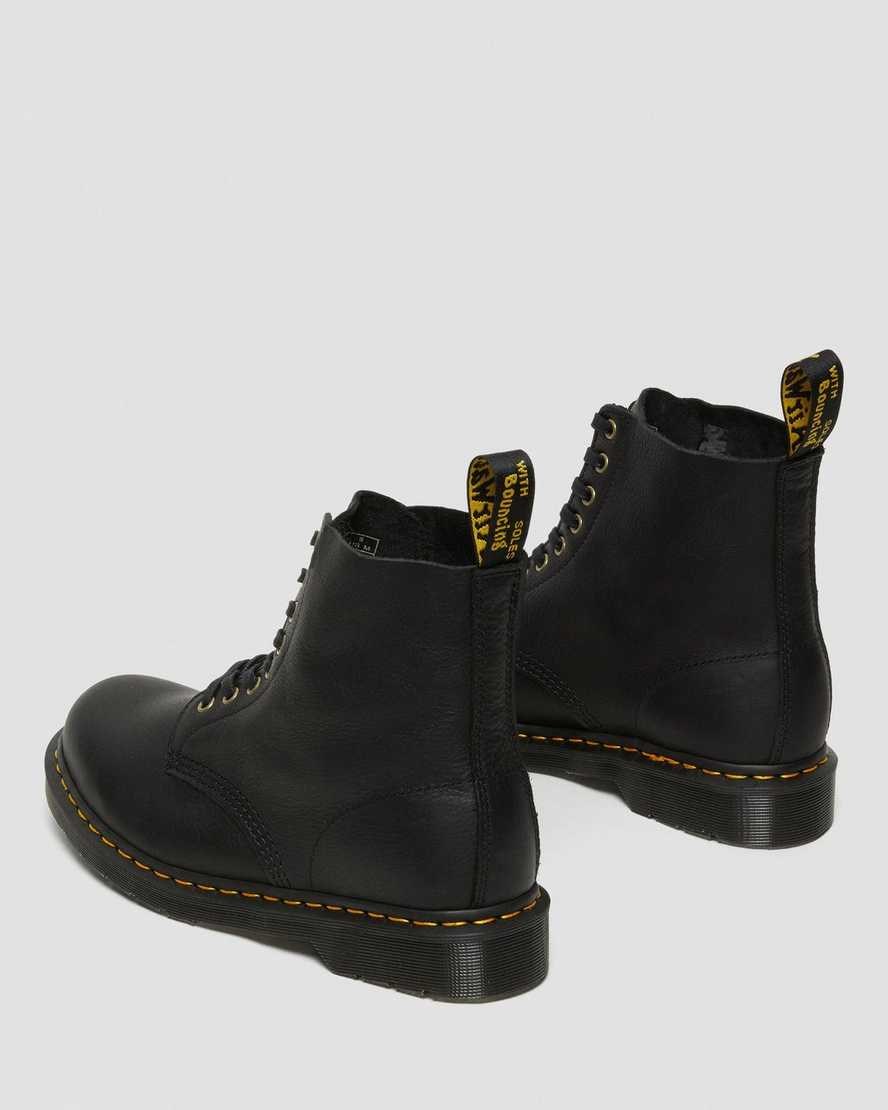 Men's Dr Martens 1460 Pascal Ambassador Leather Ankle Boots Black Ambassador | 283UGHCQP