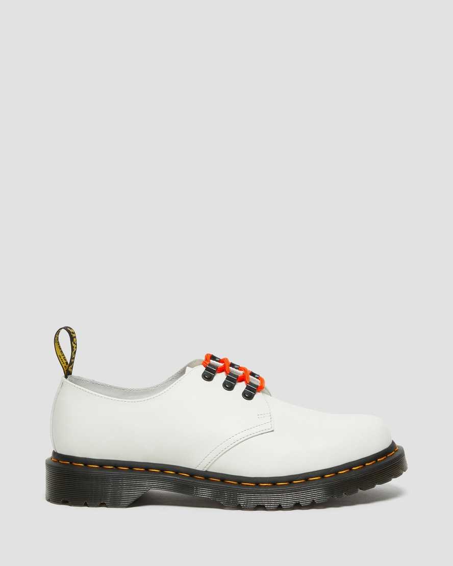 Men's Dr Martens 1461 Ben Smooth Leather Oxford Shoes White Smooth Leather | 069JITDVH