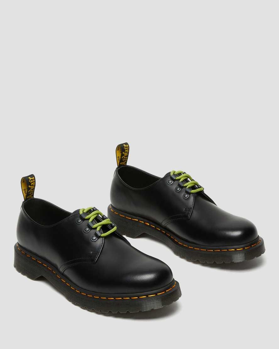 Men's Dr Martens 1461 Ben Smooth Leather Oxford Shoes Black Smooth Leather | 581AQCHPT