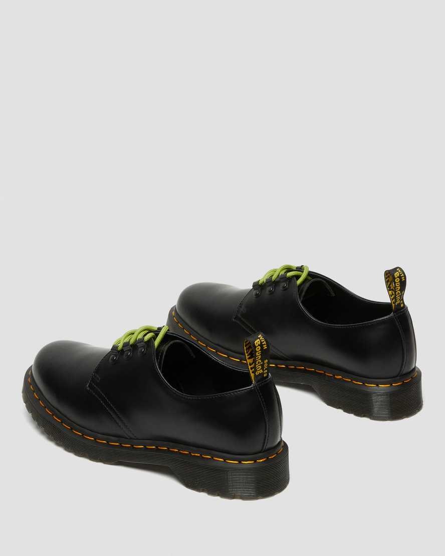 Men's Dr Martens 1461 Ben Smooth Leather Oxford Shoes Black Smooth Leather | 581AQCHPT