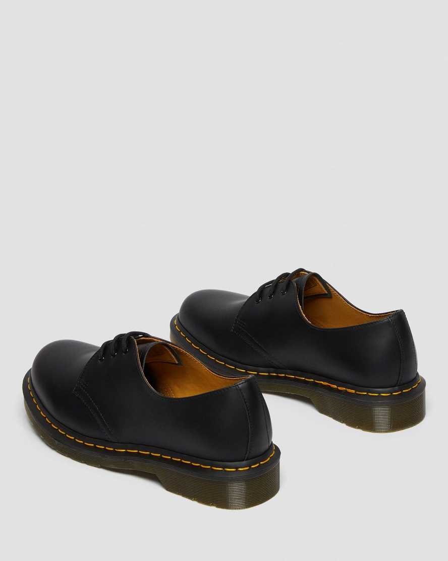 Men's Dr Martens 1461 Smooth Leather Oxford Shoes Black Smooth Leather | 958WQTOED