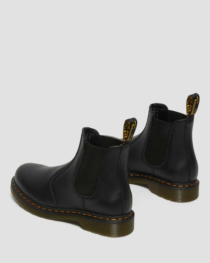 Men's Dr Martens 2976 Nappa Leather Ankle Boots Black Nappa | 945BWPKCV