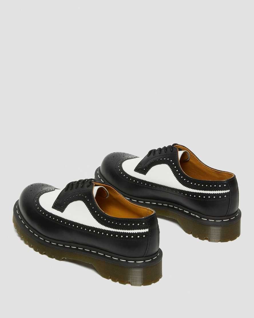 Men's Dr Martens 3989 Bex Smooth Leather Oxford Shoes Black Smooth Leather | 837WOEGPM