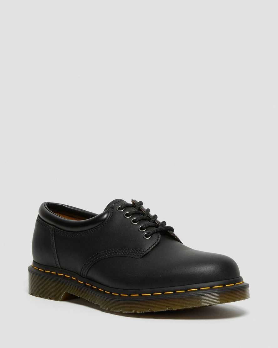 Men's Dr Martens 8053 Nappa Leather Oxford Shoes Black Nappa | 105CMJBHI