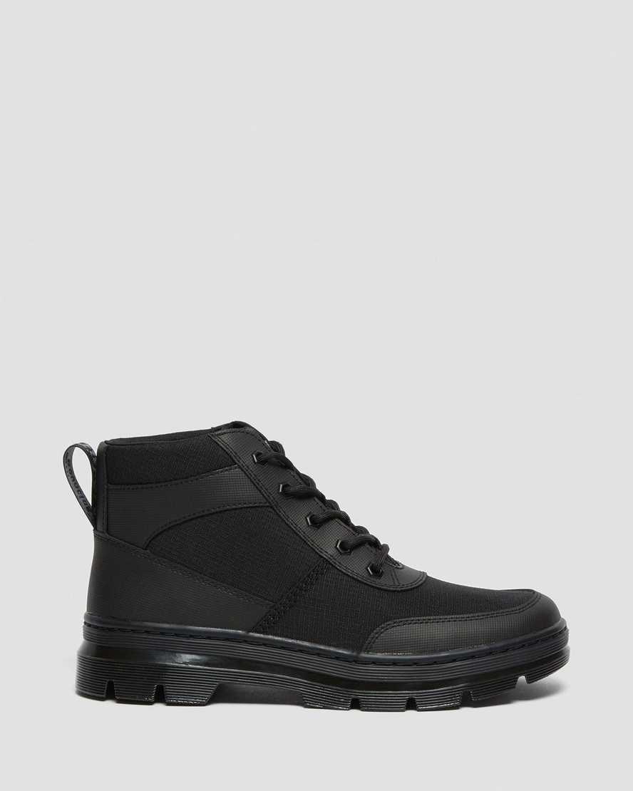 Men's Dr Martens Bonny Tech Poly Ankle Boots Black Element-poly Rip Stop | 239OIQJLF