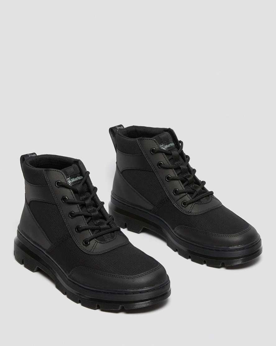 Men's Dr Martens Bonny Tech Poly Ankle Boots Black Element-poly Rip Stop | 239OIQJLF