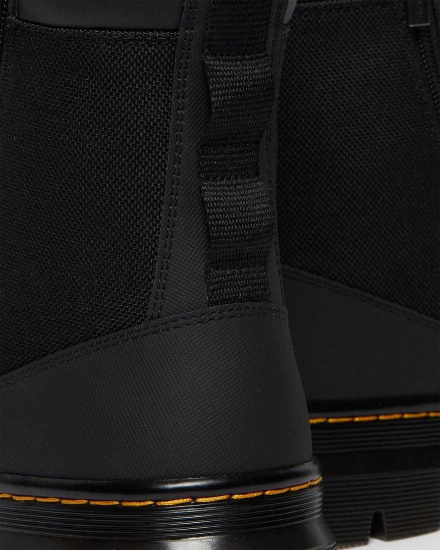 Men's Dr Martens Combs Zip Up Boots Black | 978MZJFCW