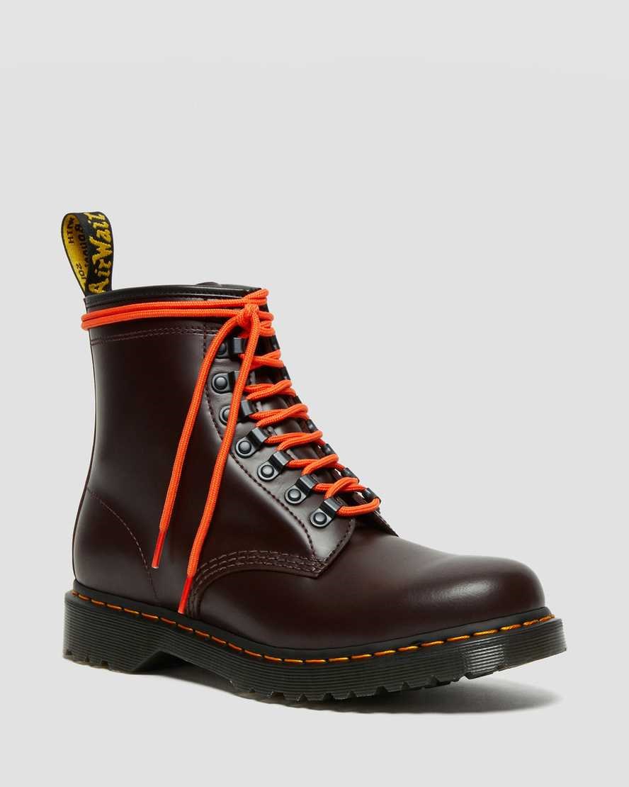 Women\'s Dr Martens 1460 Ben Smooth Leather Ankle Boots Red Smooth Leather | 953VZTRIY