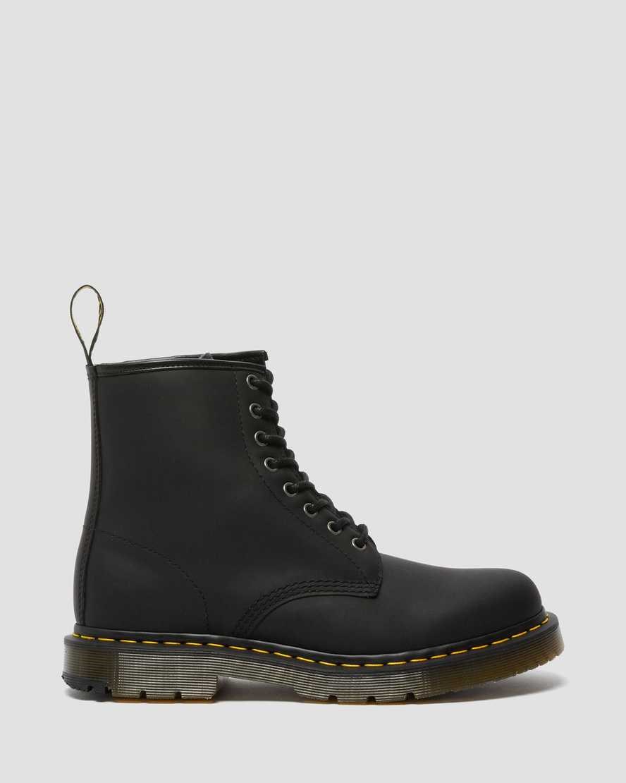 Women's Dr Martens 1460 DM's Wintergrip Ankle Boots Black Snowplow | 185TCJYXI