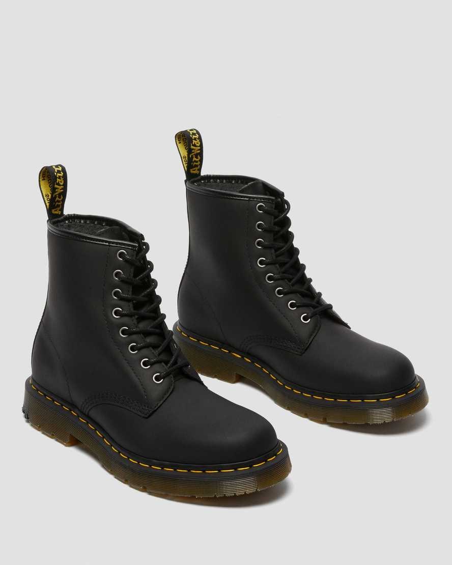 Women's Dr Martens 1460 DM's Wintergrip Ankle Boots Black Snowplow | 185TCJYXI