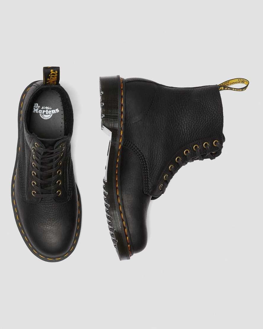 Women's Dr Martens 1460 Pascal Ambassador Leather Lace Up Boots Black Ambassador | 295SCJYKV