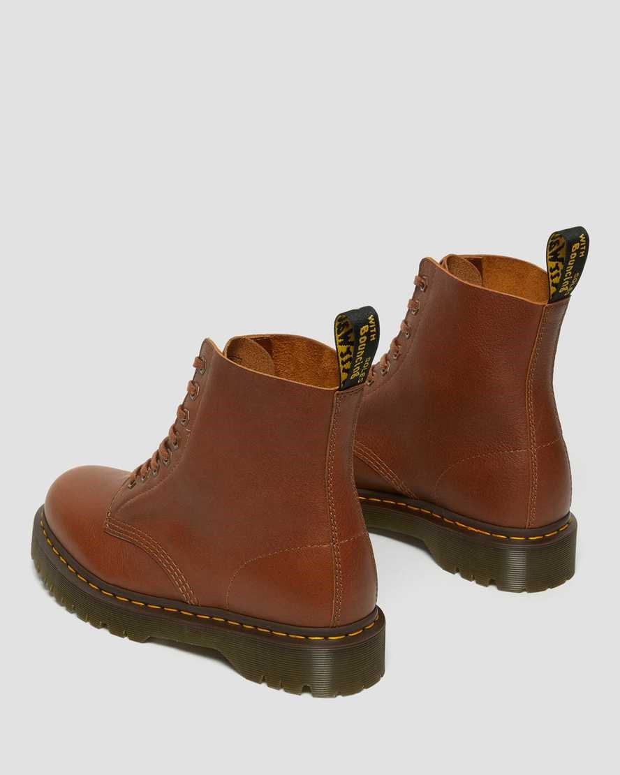 Women's Dr Martens 1460 Pascal Bex Leather Ankle Boots Brown Inuck | 745VQXSZB