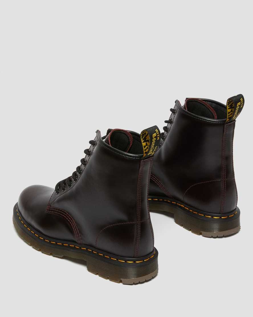 Women's Dr Martens 1460 Slip Resistant Atlas Leather Ankle Boots Oxblood Atlas | 902TDHAVG