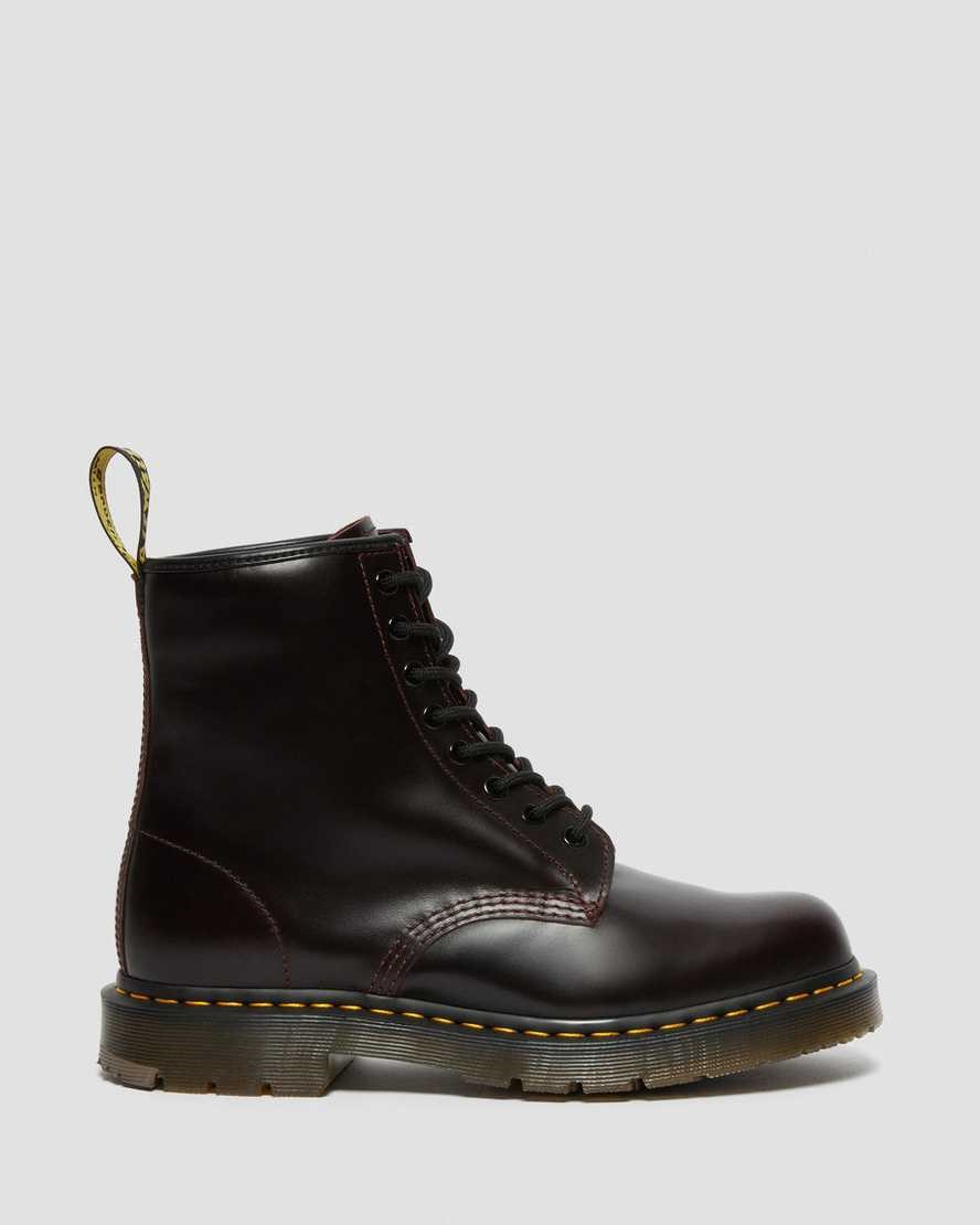 Women's Dr Martens 1460 Slip Resistant Atlas Leather Ankle Boots Oxblood Atlas | 902TDHAVG