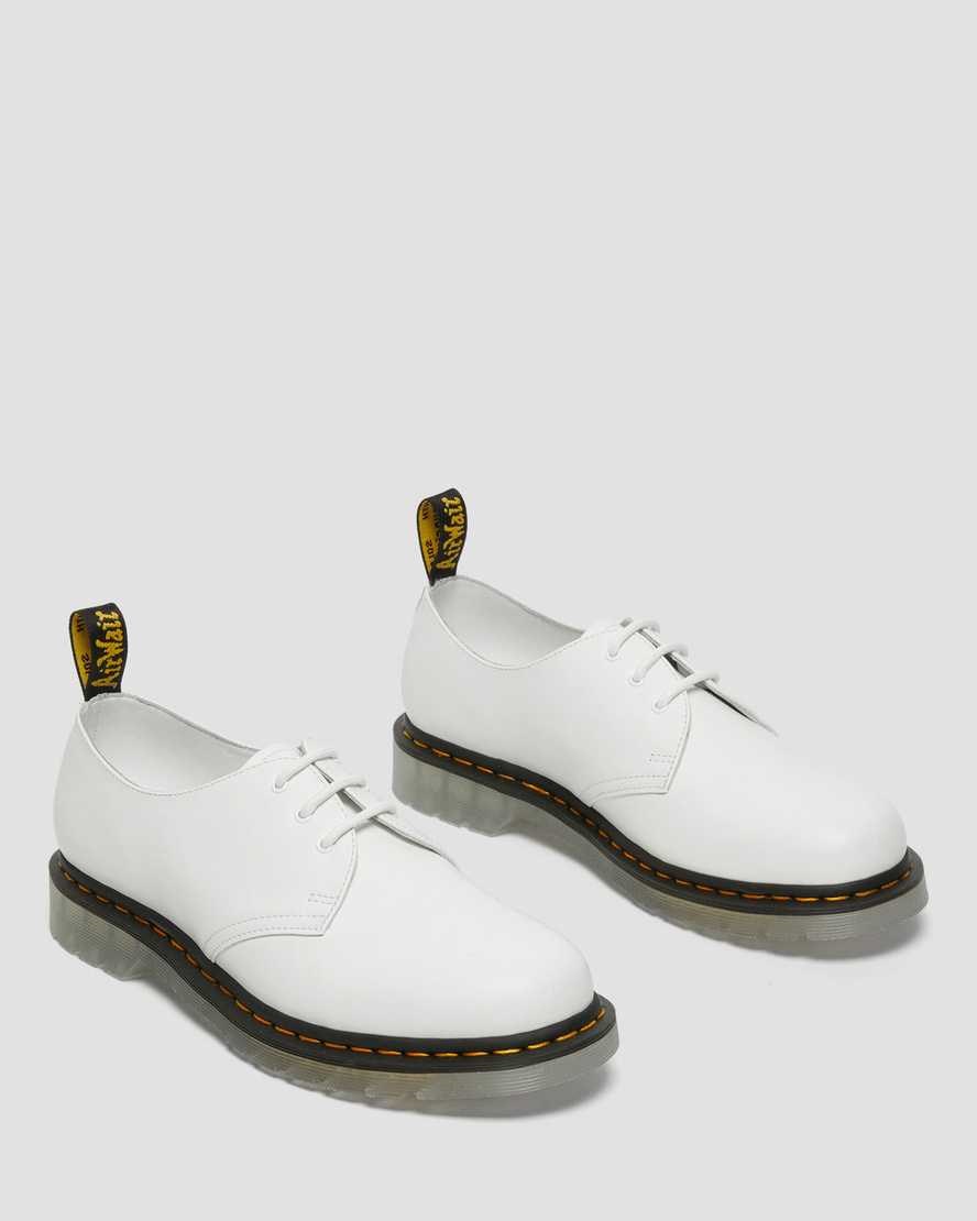 Women's Dr Martens 1461 Iced Smooth Leather Oxford Shoes White Smooth Leather | 937FZXYLK