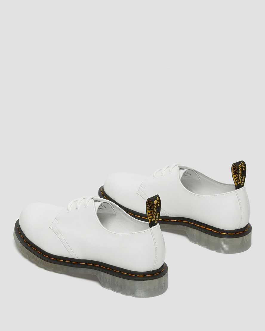 Women's Dr Martens 1461 Iced Smooth Leather Oxford Shoes White Smooth Leather | 937FZXYLK