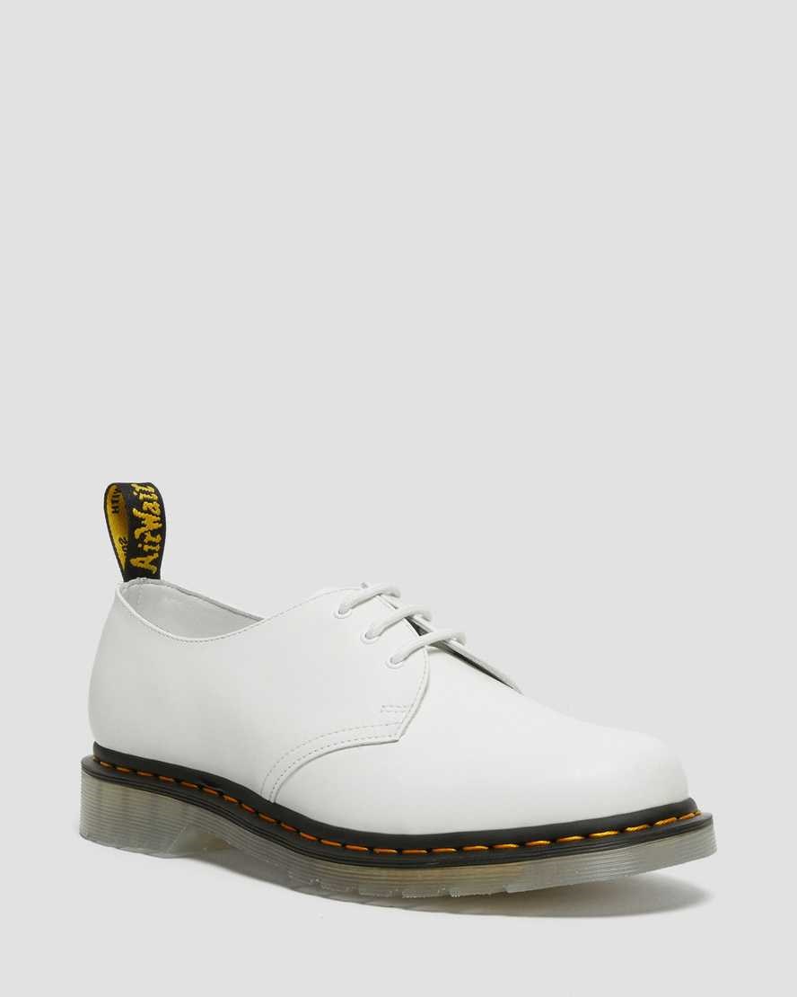 Women\'s Dr Martens 1461 Iced Smooth Leather Oxford Shoes White Smooth Leather | 937FZXYLK