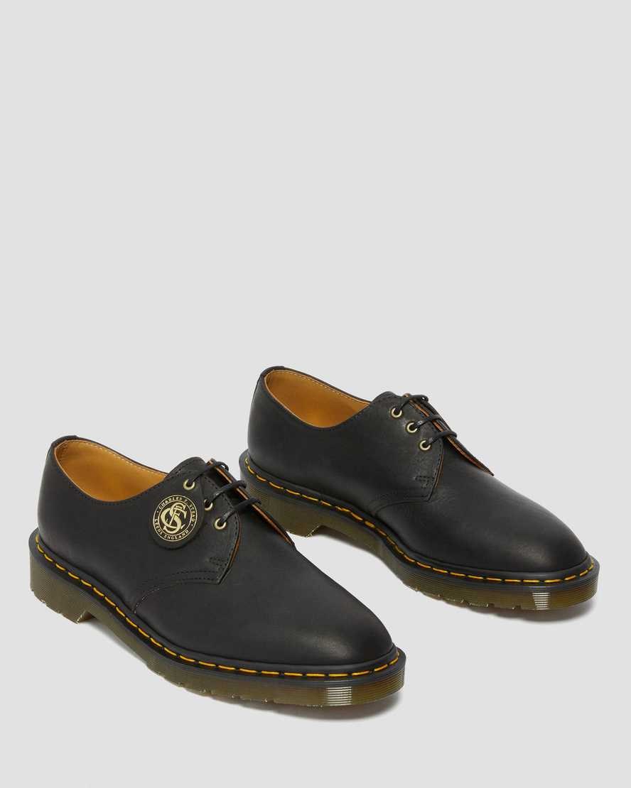 Women's Dr Martens 1461 Made in England Classic Oil Leather Oxford Shoes Black Classic Oiled Shoulder | 291TXGKBY