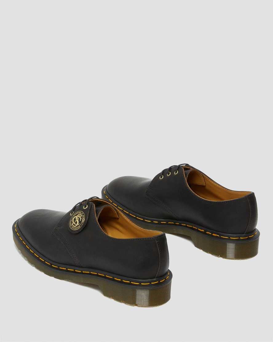 Women's Dr Martens 1461 Made in England Classic Oil Leather Oxford Shoes Black Classic Oiled Shoulder | 291TXGKBY