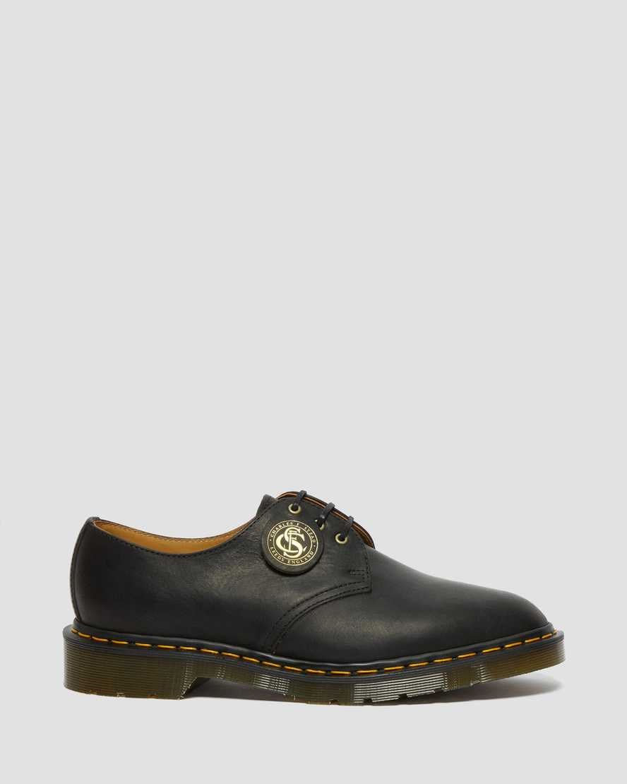 Women's Dr Martens 1461 Made in England Classic Oil Leather Oxford Shoes Black Classic Oiled Shoulder | 291TXGKBY