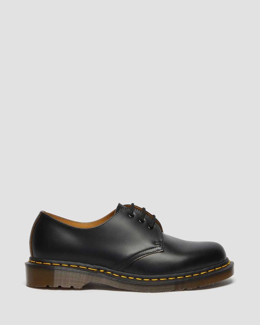 Women's Dr Martens 1461 Vintage Made in England Oxford Shoes Black Quilon | 294LZJXPE