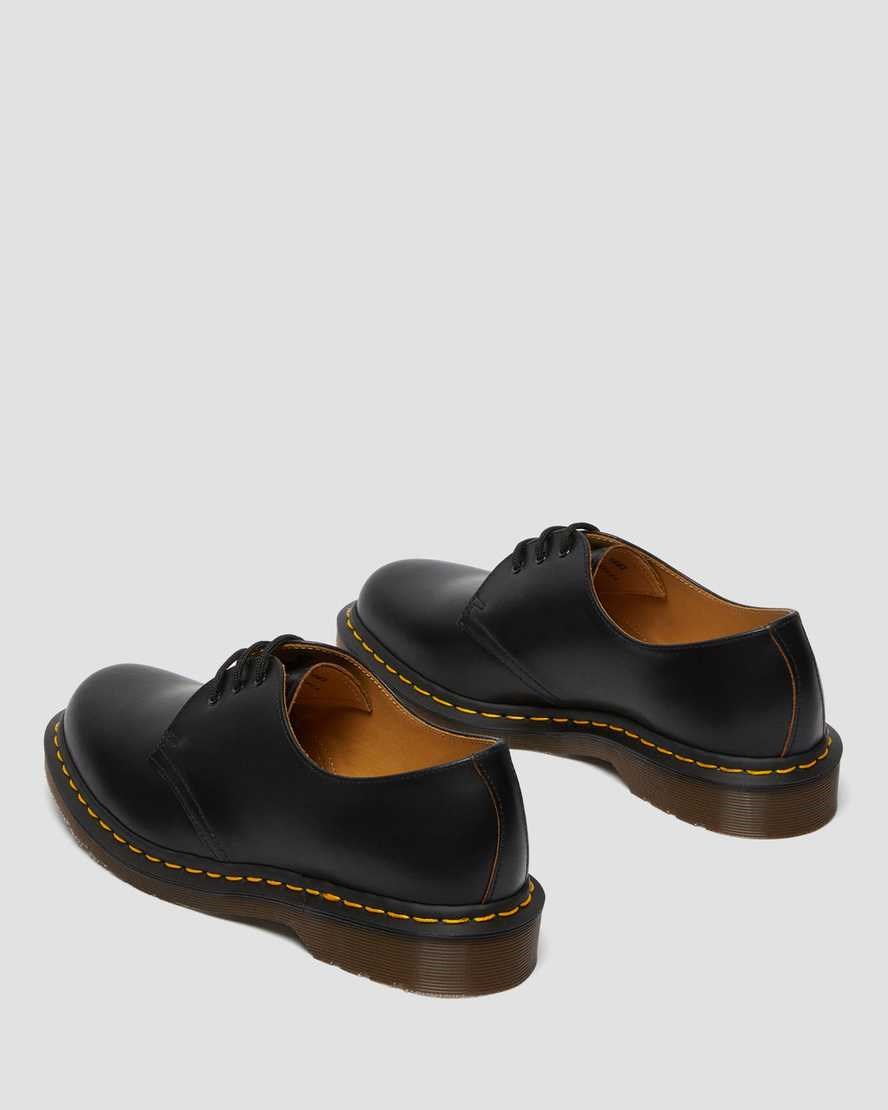 Women's Dr Martens 1461 Vintage Made in England Oxford Shoes Black Quilon | 294LZJXPE