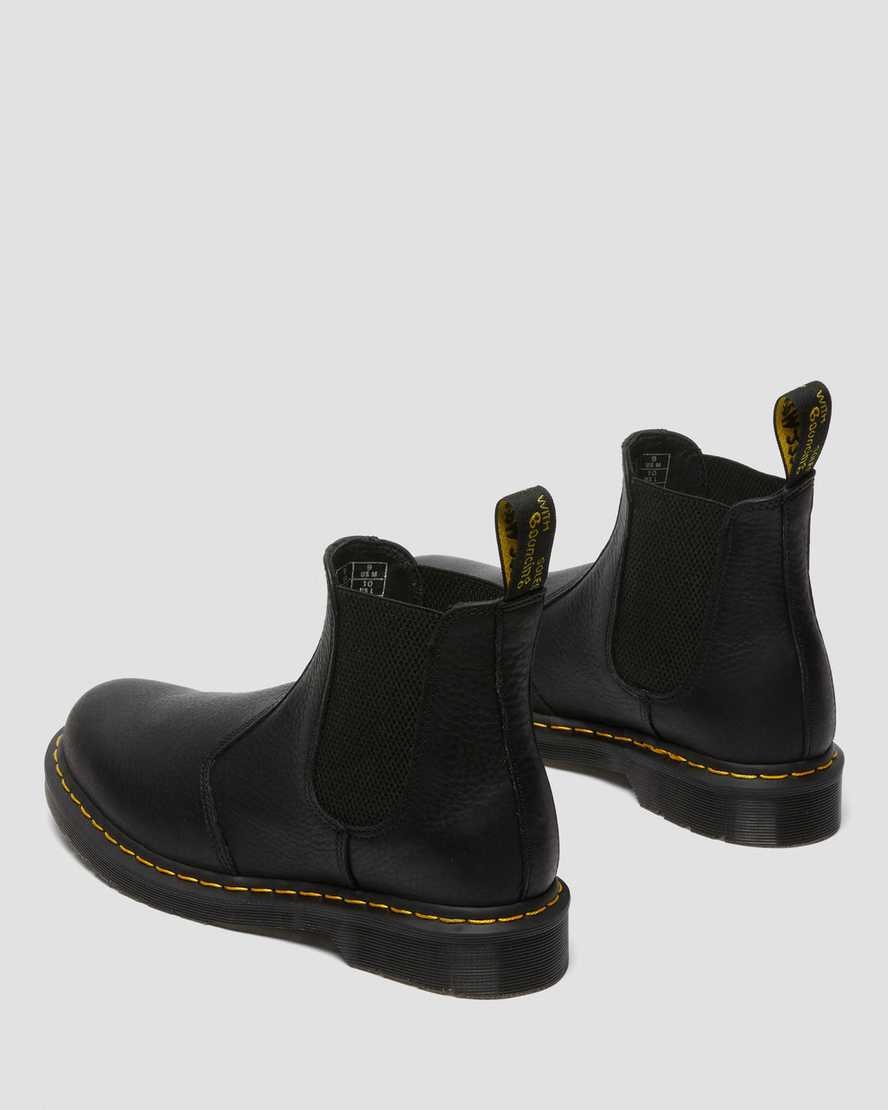 Women's Dr Martens 2976 Ambassador Leather Chelsea Boots Black Ambassador | 632ERPSIK