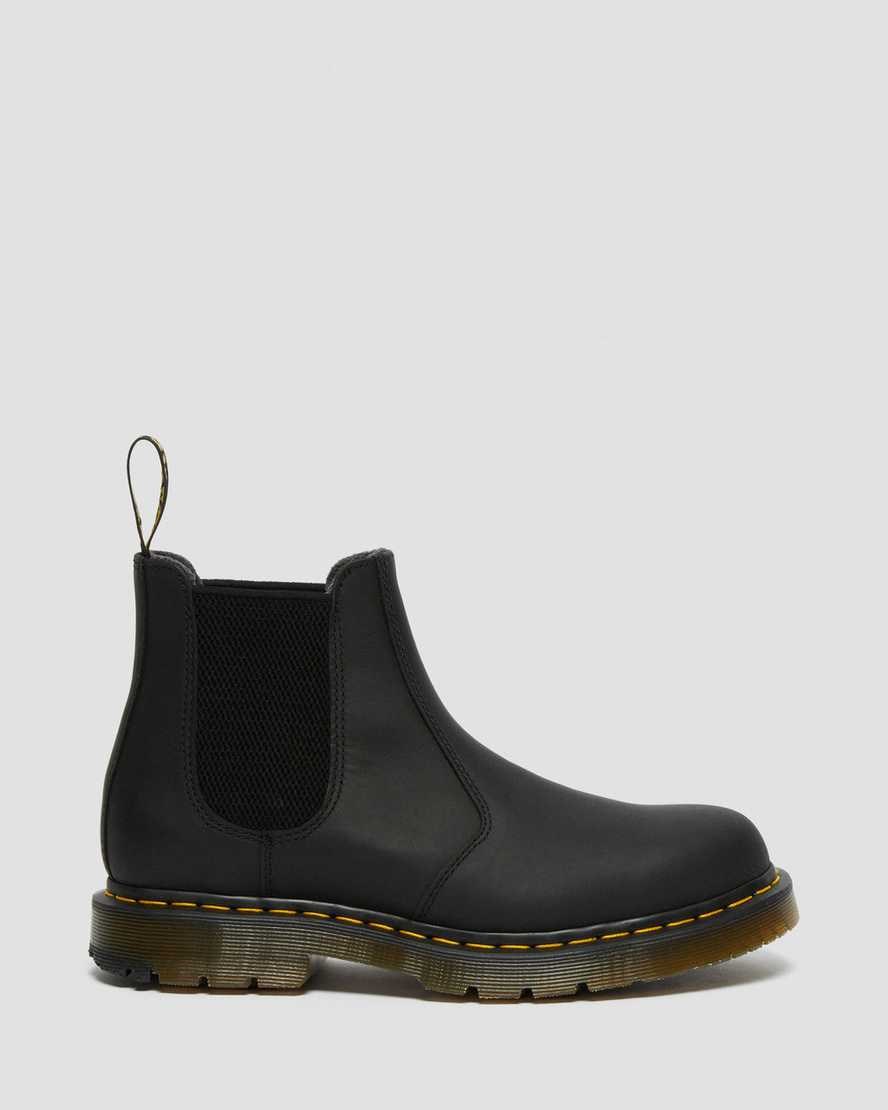 Women's Dr Martens 2976 DM's Wintergrip Chelsea Boots Black Snowplow | 234YAEKJV