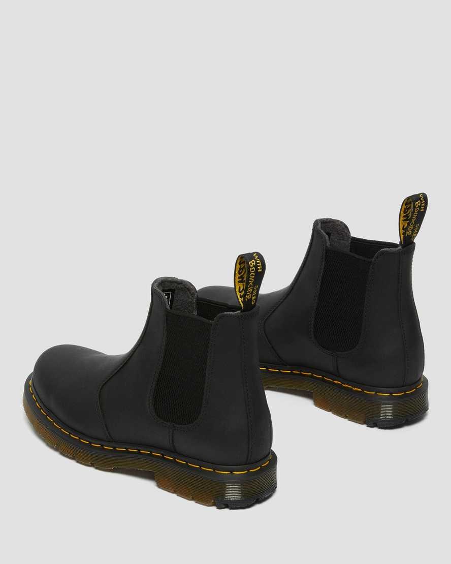 Women's Dr Martens 2976 DM's Wintergrip Chelsea Boots Black Snowplow | 234YAEKJV