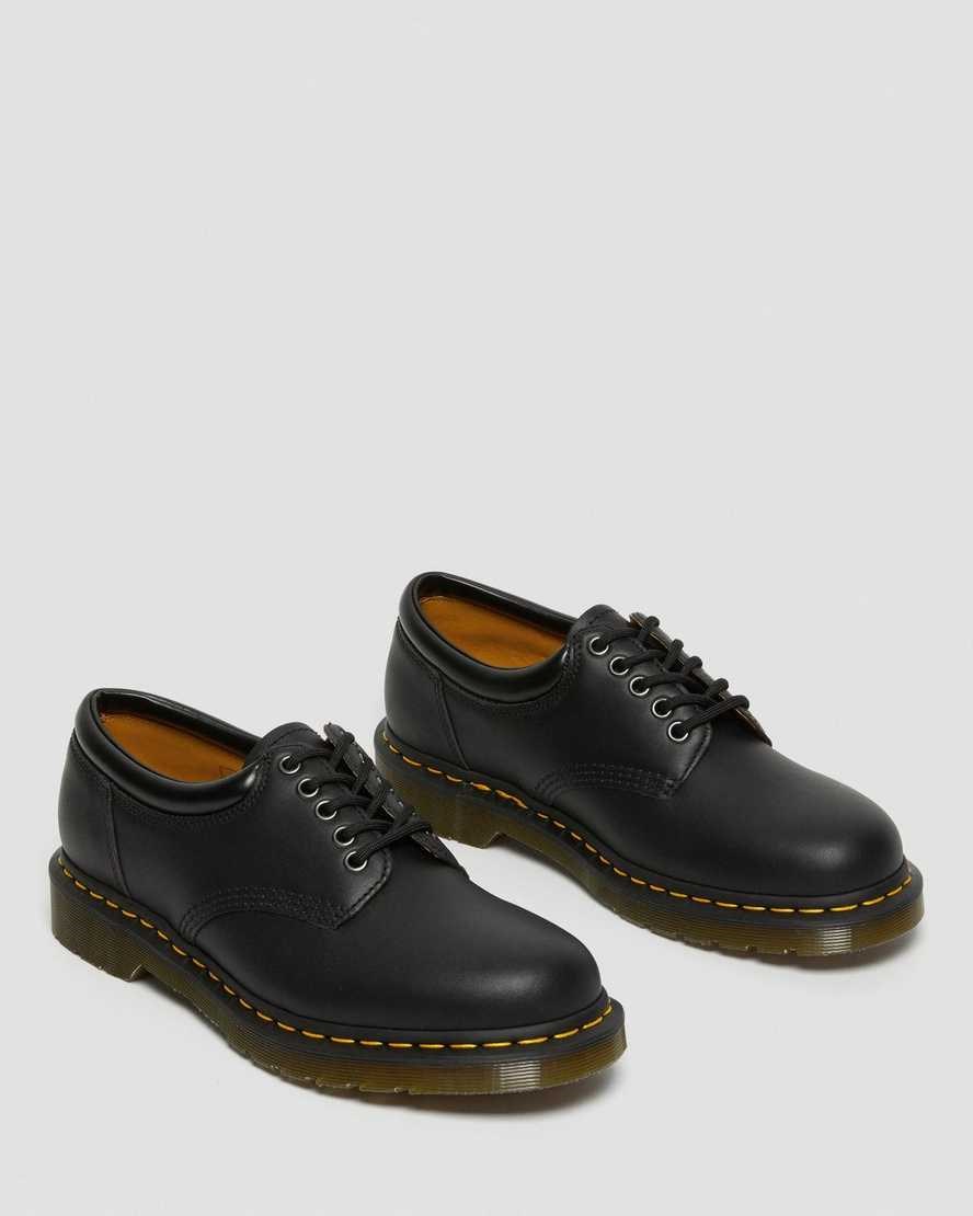 Women's Dr Martens 8053 Nappa Leather Casual Shoes Black Nappa | 012WPMRXG