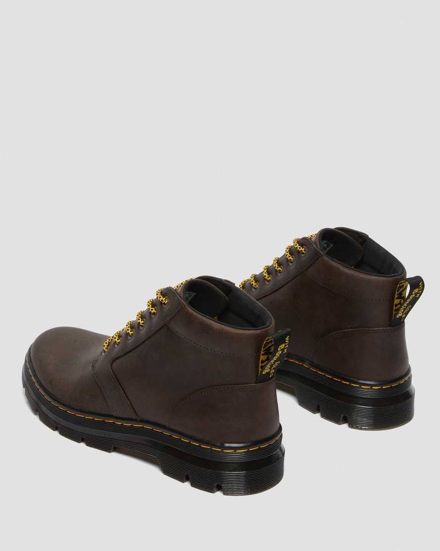 Women's Dr Martens Bonny Leather Ankle Boots Brown Crazy Horse Leather | 812EXQWPV