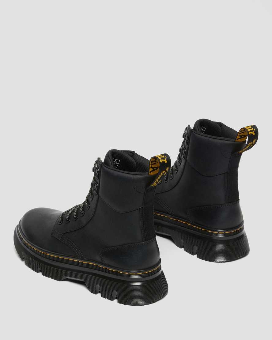 Women's Dr Martens Tarik Wyoming Leather Utility Ankle Boots Black Wyoming | 529GURLEY