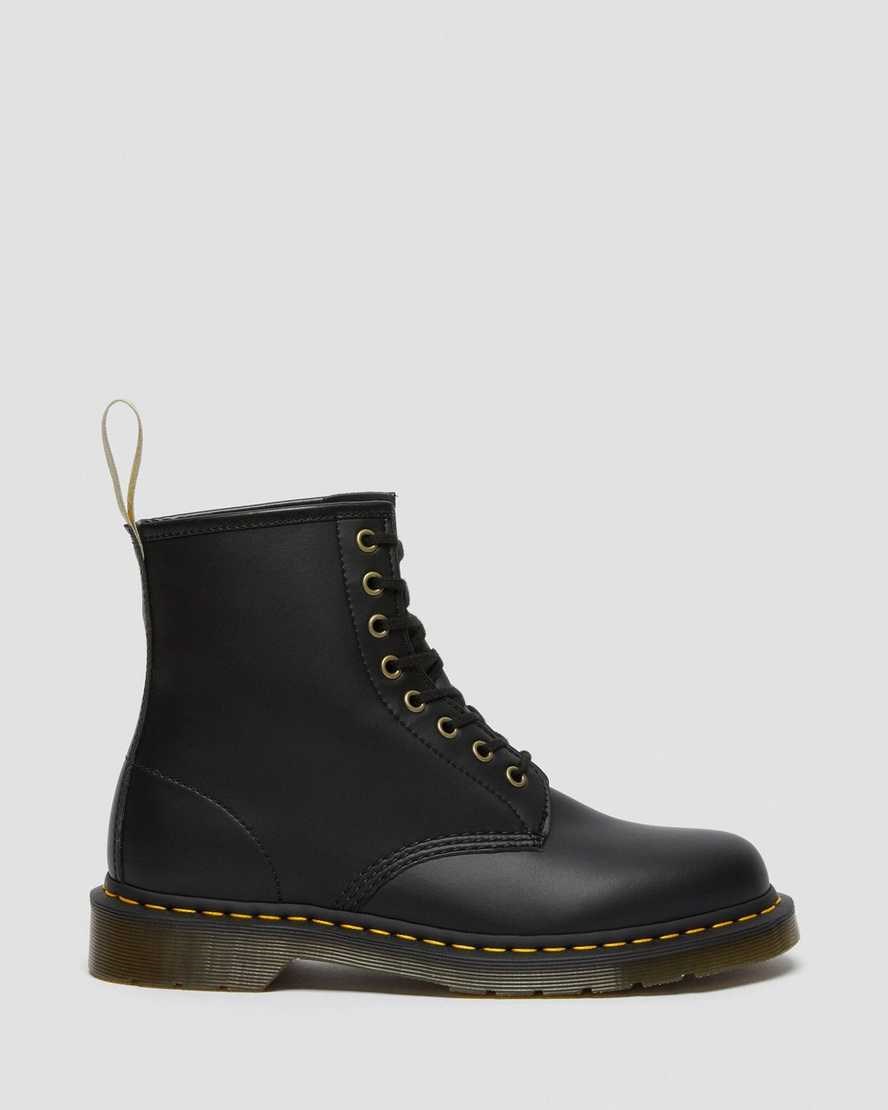 Women's Dr Martens Vegan 1460 Felix Lace Up Boots Black Felix Rub Off | 139MTJPHC